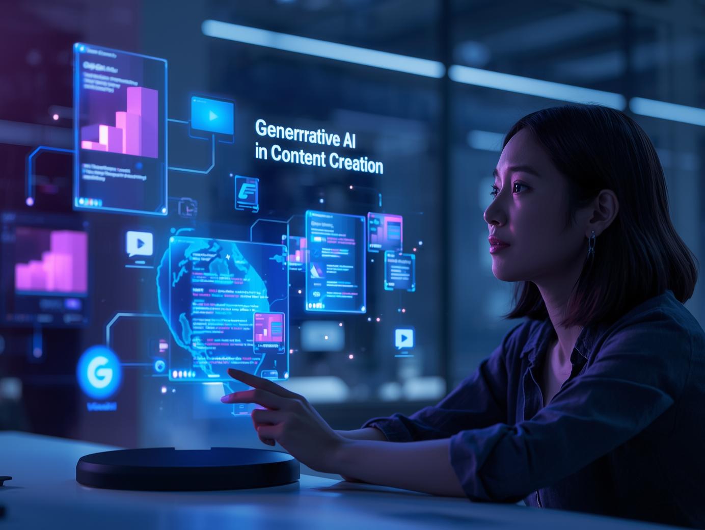 Generative AI in Content Creation 2025