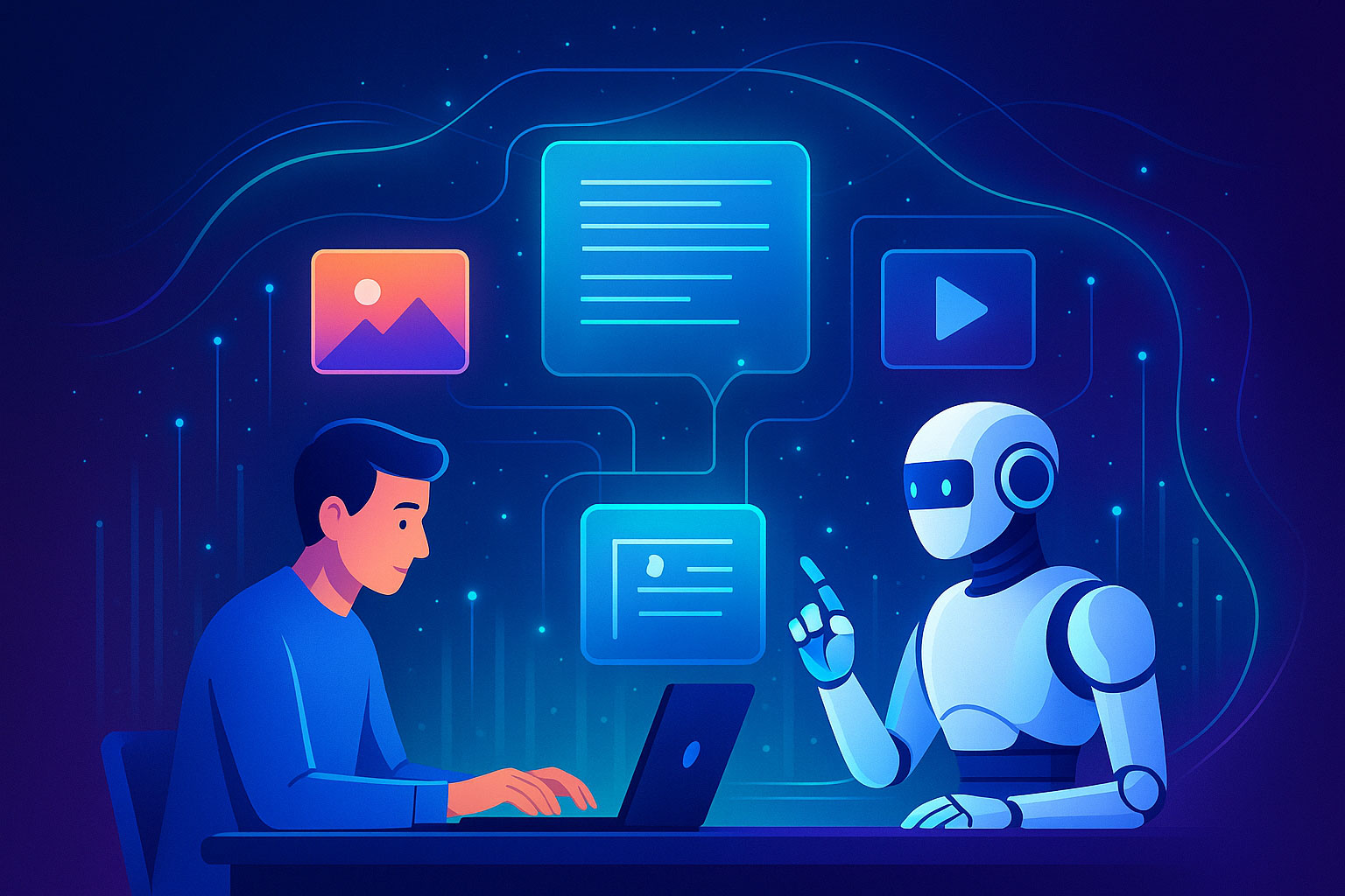 Generative AI in Content Creation 2025